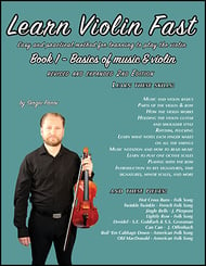 Learn Violin Fast - Book 1 (revised 2nd edition) P.O.D. cover Thumbnail